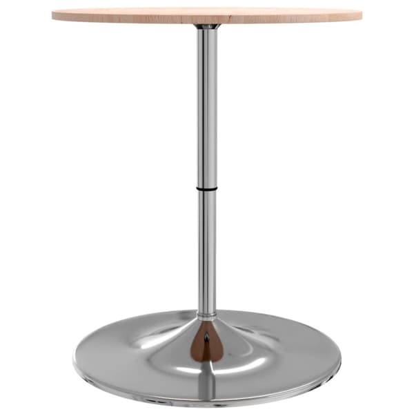 vidaXL Barbord Ø60x89,5 cm heltre bøk