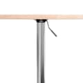 Miniatyrbilde 10 av 11: vidaXL Barbord Ø60x89,5 cm heltre bøk