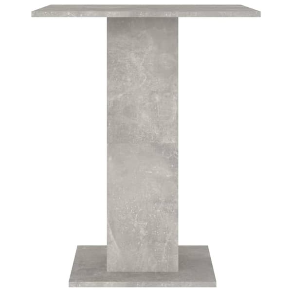vidaXL bistrobord 60x60x75 cm konstrueret træ betongrå - Spiseborde