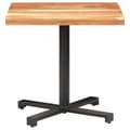 Pikkukuva 3 / 11: vidaXL Bistropöytä 80x80x75 cm täysi akaasiapuu -  Keittiön & ruokapöydät