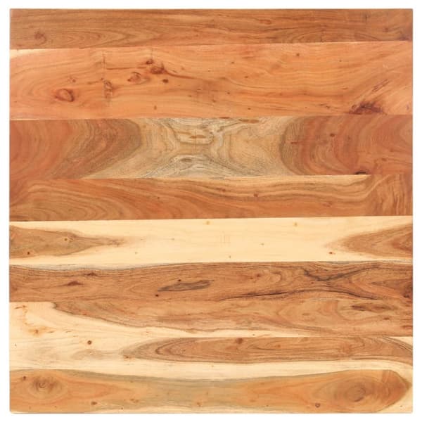 vidaXL Bistropöytä 80x80x75 cm täysi akaasiapuu -  Keittiön & ruokapöydät