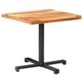 Pikkukuva 8 / 11: vidaXL Bistropöytä 80x80x75 cm täysi akaasiapuu -  Keittiön & ruokapöydät