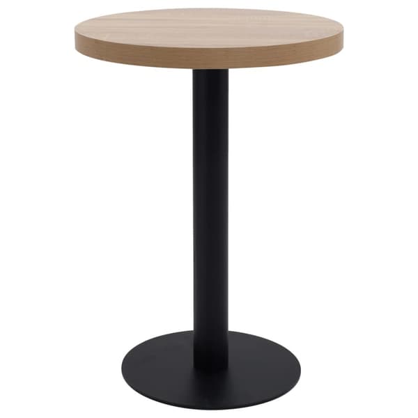 vidaXL Bistrobord ljusbrun 60 cm MDF -  Matbord