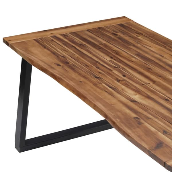 vidaXL spisebord 180x90 cm massivt akacietræ -  Spiseborde