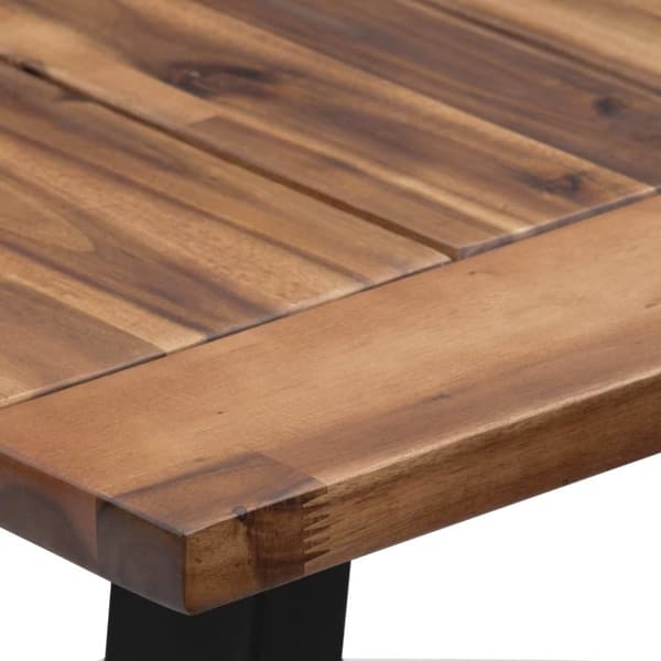 vidaXL spisebord 180x90 cm massivt akacietræ -  Spiseborde