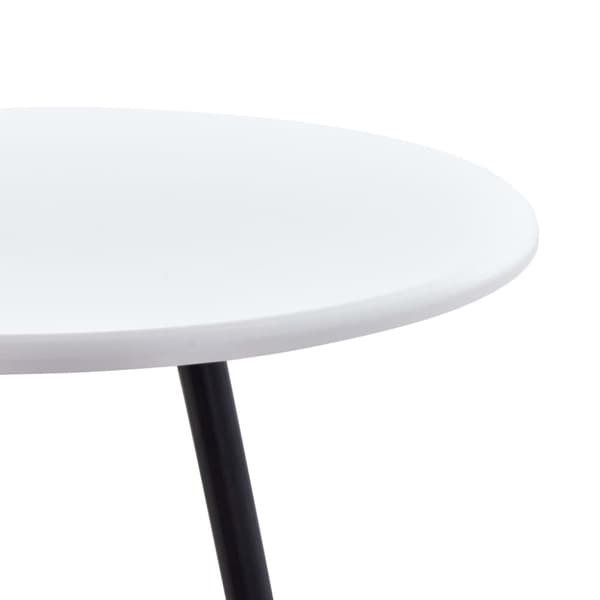 vidaXL barbord 60 x 107,5 cm MDF hvid -  Spiseborde