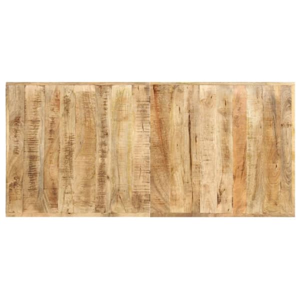 vidaXL Barbord 150x70x107 cm grovt mangoträ -  Matbord