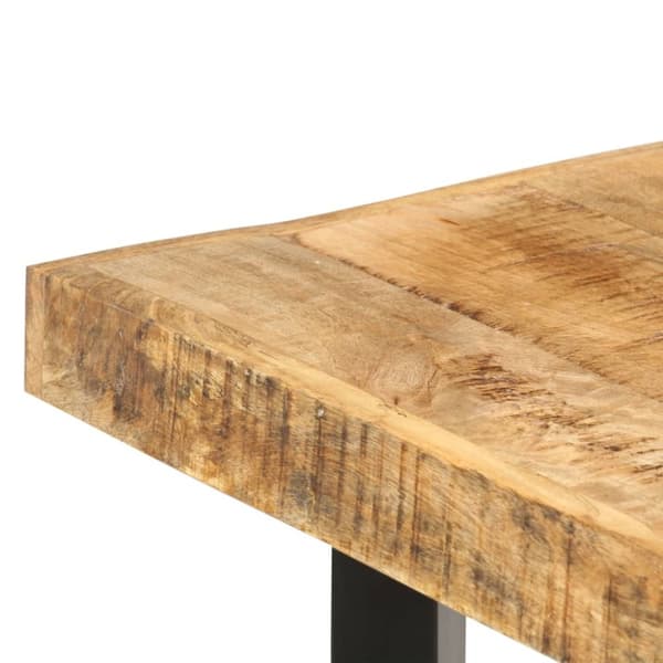 vidaXL Barbord 150x70x107 cm grovt mangoträ -  Matbord