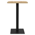 Miniatyrbillede 3 af 6: vidaXL bistrobord 78,5x78,5x107 cm egetræsfarvet -  Spiseborde