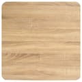 Miniatyrbillede 5 af 7: vidaXL bistrobord 60x60 cm MDF lysebrun -  Spiseborde