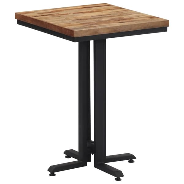 vidaXL Matbord 55x55x76 cm massiv återvunnen teak -  Matbord