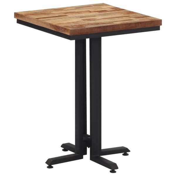 vidaXL Matbord 55x55x76 cm massiv återvunnen teak -  Matbord
