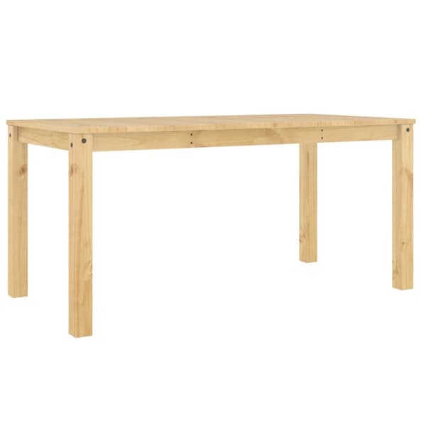 vidaXL spisebord Panama 160x80x75 cm massivt fyrretræ -  Spiseborde