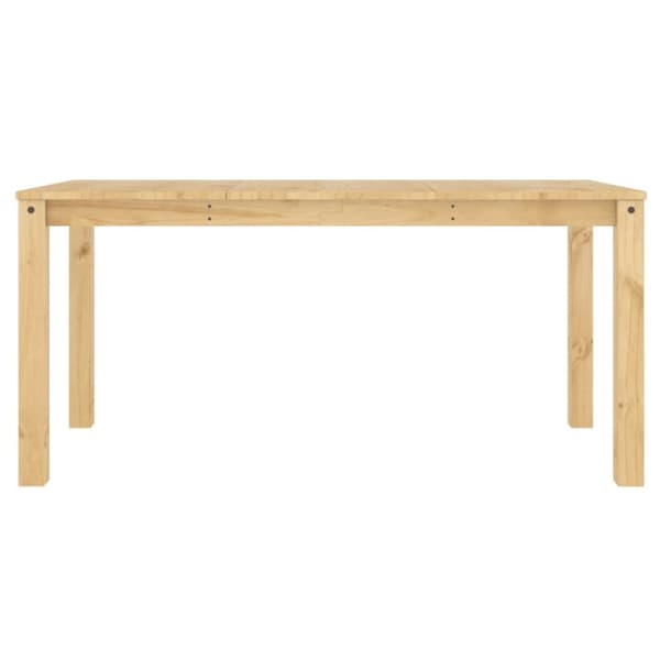 vidaXL spisebord Panama 160x80x75 cm massivt fyrretræ -  Spiseborde
