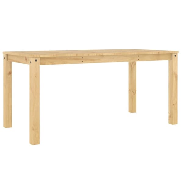 vidaXL spisebord Panama 160x80x75 cm massivt fyrretræ -  Spiseborde