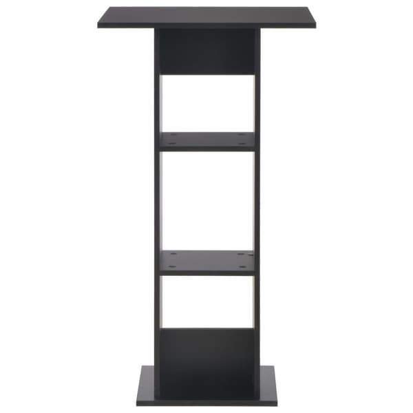 vidaXL barbord 60 x 60 x 110 cm sort - Spiseborde