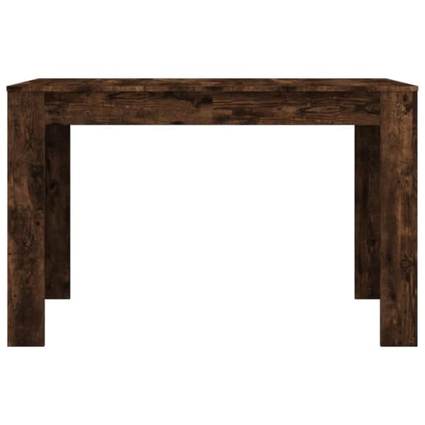 vidaXL spisebord 120x60x76 cm konstrueret træ røget egetræsfarve -  Spiseborde