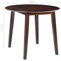 Miniatyrbillede 7 af 7: The Living Store klapbord rundt MDF brun -  Spiseborde