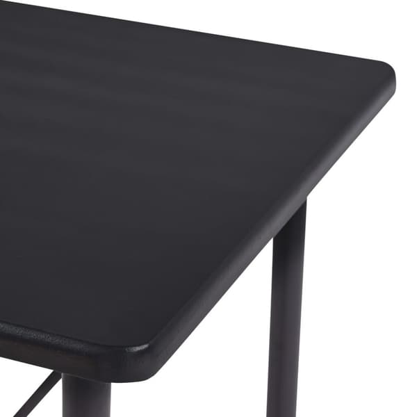 The Living Store barbord 120 x 60 x 110 cm MDF sort -  Spiseborde