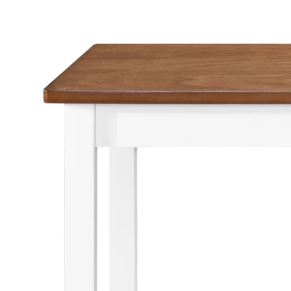 The Living Store Barbord massivt trä 108x60x91 cm -  Matbord