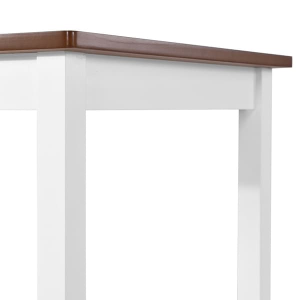 The Living Store Barbord massivt trä 108x60x91 cm -  Matbord