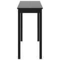Miniatyrbillede 5 af 7: The Living Store barbord 115x55x107 cm MDF sort -  Spiseborde
