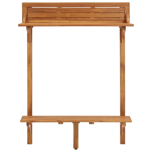 The Living Store altanbord 90x37x122,5 cm massivt akacietræ -  Spiseborde