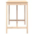 Miniatyrbild 5 av 9: The Living Store Barbord 140x80x110 cm massiv furu -  Matbord