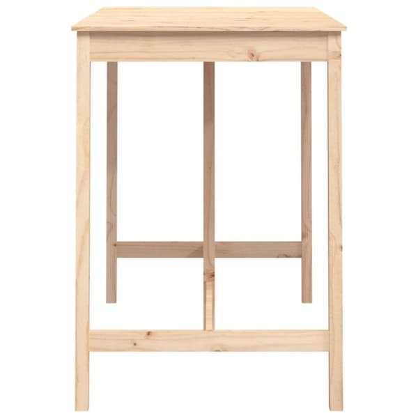 The Living Store Barbord 140x80x110 cm massiv furu -  Matbord