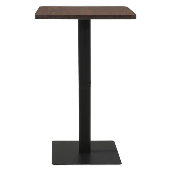The Living Store Bistropöytä tumma tuhka 78,5x78,5x107 cm -  Keittiön & ruokapöydät