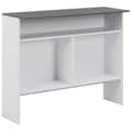 Miniatyrbild 9 av 11: The Living Store Barbord med 2 bordsskivor vit och grå 130x40x120 cm -  Matbord