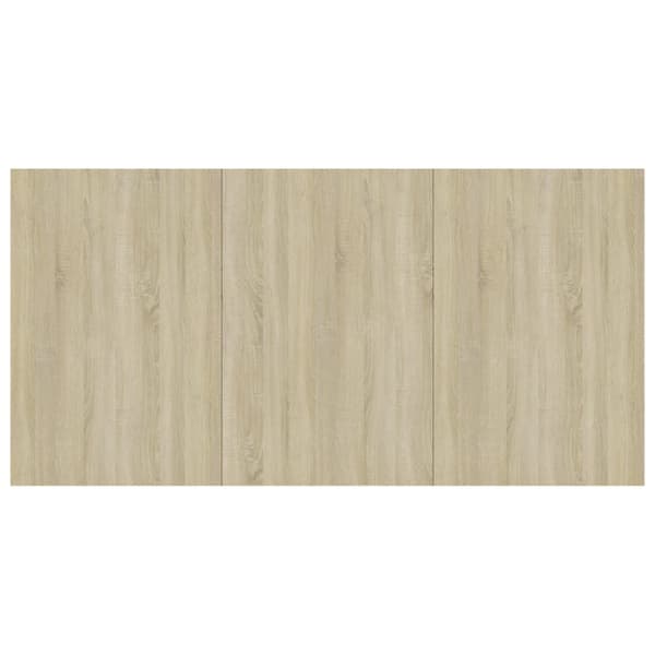 The Living Store Matbord sonoma-ek 180x90x76 cm spånskiva -  Matbord