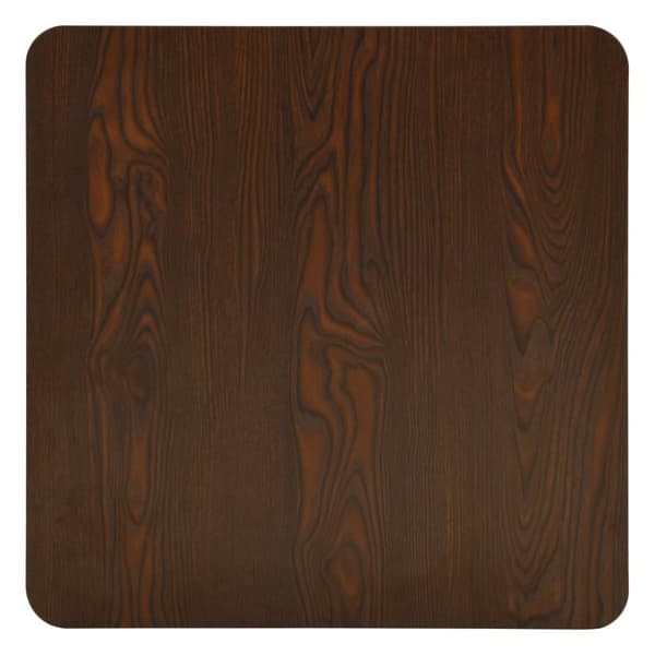 The Living Store Bistrobord mörk ask 60x60x107 cm -  Matbord