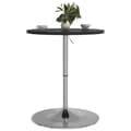 Pikkukuva 5 / 11: The Living Store Baaripöytä musta 60x60x90 cm tekninen puu ja kromattu teräs -  Keittiön & ruokapöydät