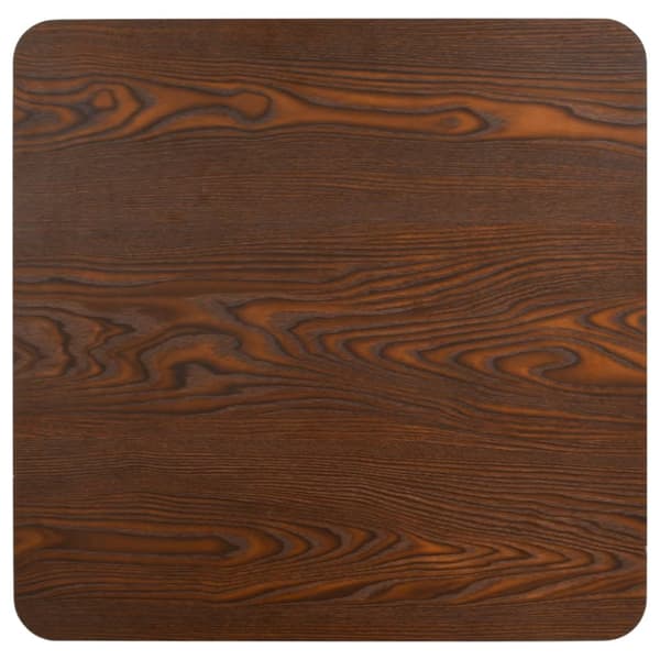 Matbord - Living Bistrobord mörkbrun 60X60 cm MDF