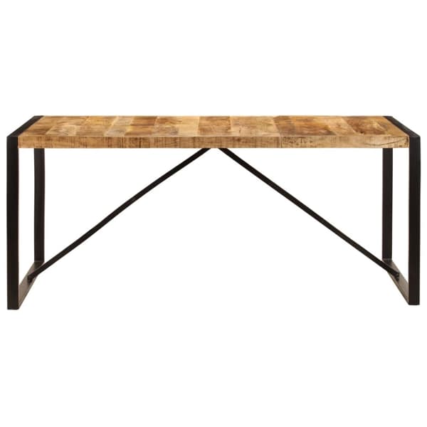 Spiseborde - Living spisebord i massivt ru mangotræ 180 cm