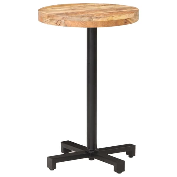 Spiseborde - Living bistrobord Ø50x75 cm rund ru mangotræ