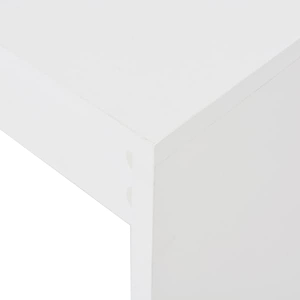 Matbord - Living Barbord med hylla vit 110x50x103 cm