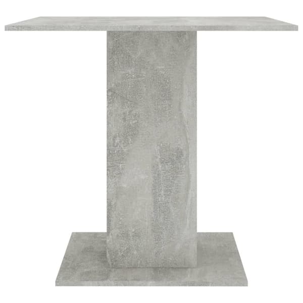 Keittiön & ruokapöydät - Living Ruokapöytä betoninharmaa 80x80x75 cm tekninen puu