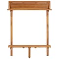 Miniatyrbild 4 av 11: Matbord - Living Balkongbord 90x37x122,5 cm massivt akaciaträ