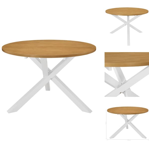 Matbord - Living Matbord 120x75 cm MDF vit
