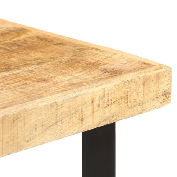 Matbord - Living Barbord 60x60x107 cm grovt mangoträ
