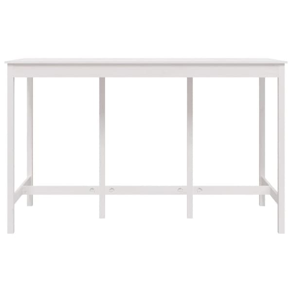 Matbord - Living Barbord vit 180x80x110cm massiv furu