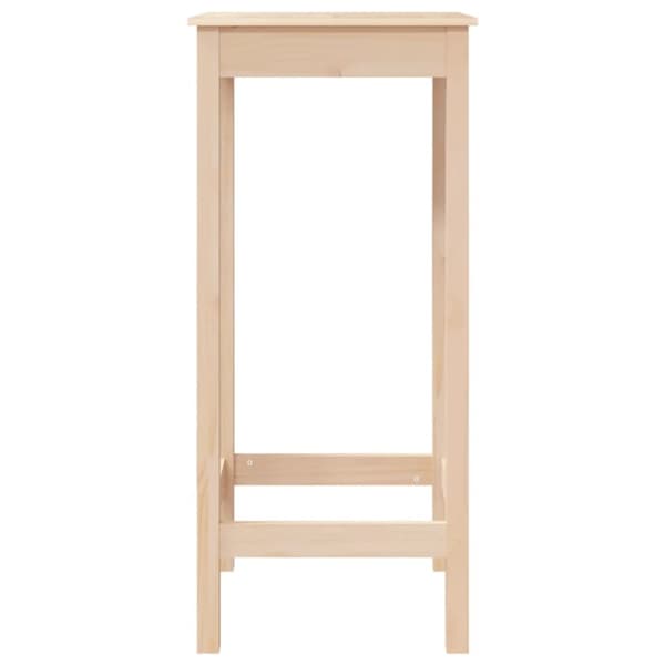 Spiseborde - Living barbord 50x50x110 cm massivt fyrretræ