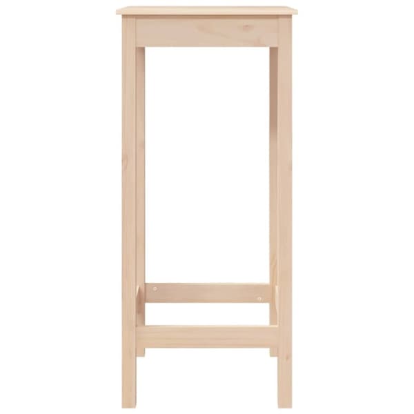 Spiseborde - Living barbord 50x50x110 cm massivt fyrretræ