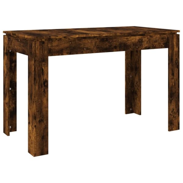 Matbord - Living Matbord rökfärgad ek 120x60x76 cm konstruerat trä
