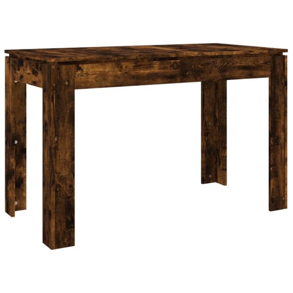 Matbord - Living Matbord rökfärgad ek 120x60x76 cm konstruerat trä