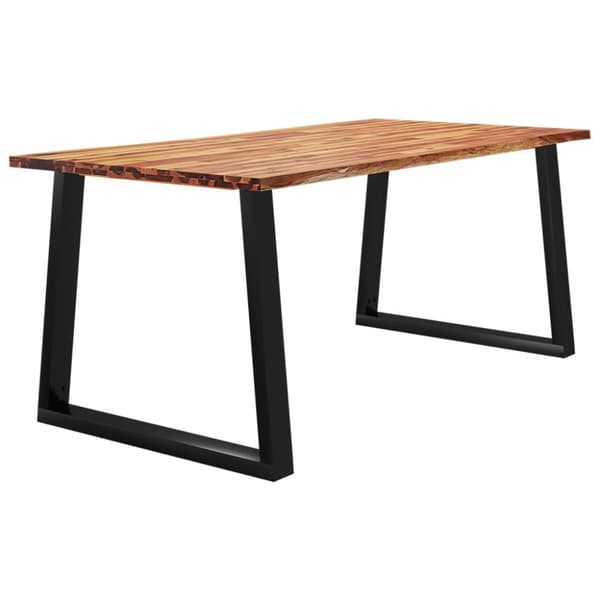 Matbord - Living Matbord med levande kant 180x90x75 cm massivt akaciaträ