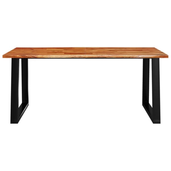 Matbord - Living Matbord med levande kant 180x90x75 cm massivt akaciaträ