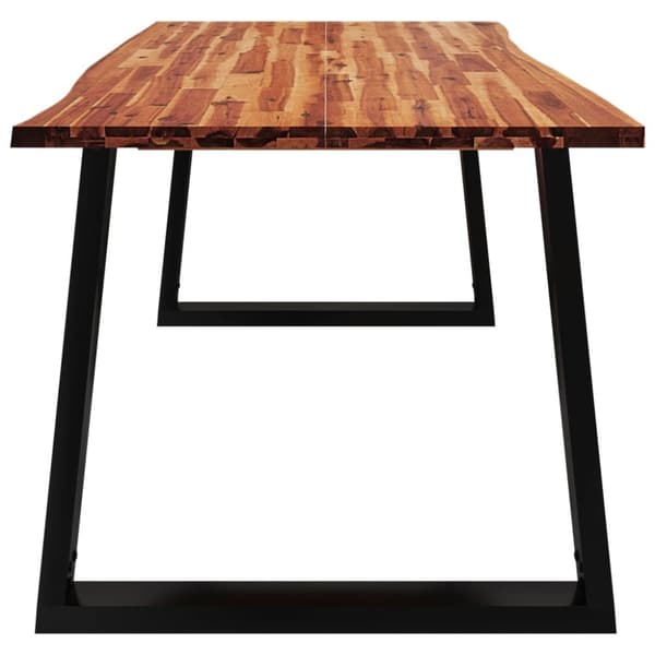Matbord - Living Matbord med levande kant 180x90x75 cm massivt akaciaträ